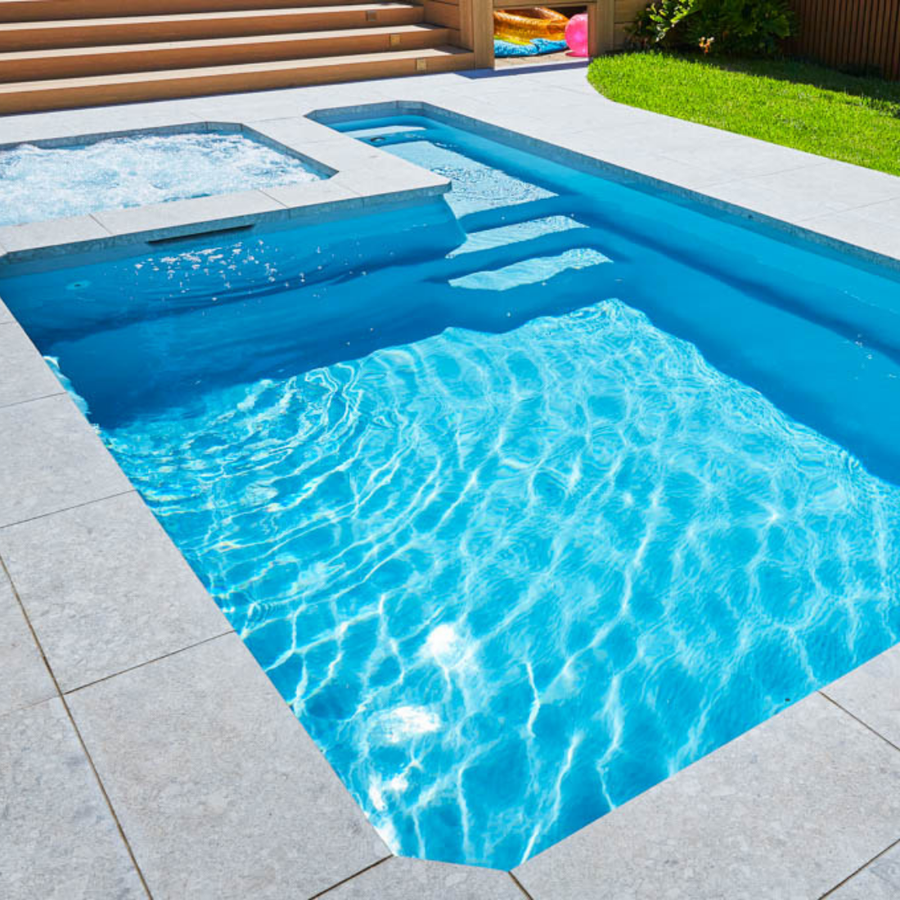 Brooklyn Slimline fibreglass swimming pool